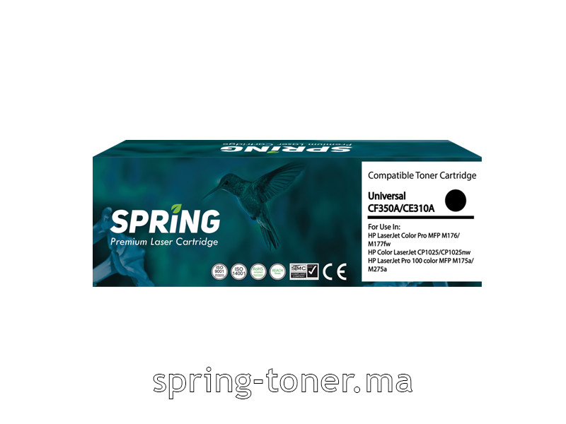 HP 126A NOIR (CE310A) - TONER SPRING LASERJET