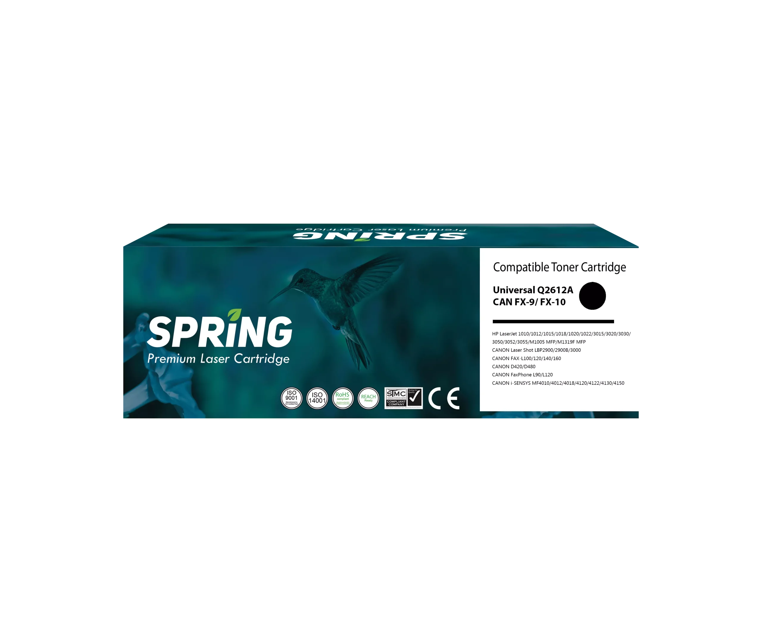 HP Q2612A/ CAN FX-9/ FX-10 UNI BK NOIR